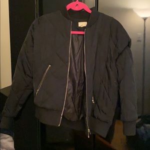 LF quilted bomber